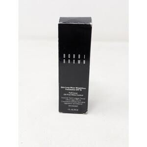 BOBBI BROWN Long Wear Even Finish Foundation SPF 15 1oz Almond 7